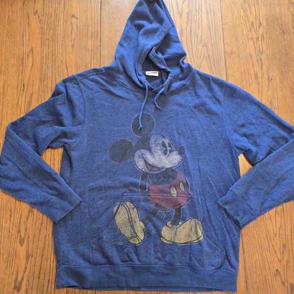 Disney Tops - Disney Parks Mickey Mouse Graphic Hoodie XL